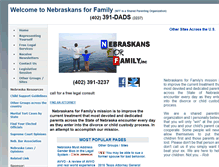 Tablet Screenshot of nebraskans4family.com